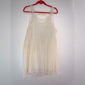 American Eagle Cream Dress